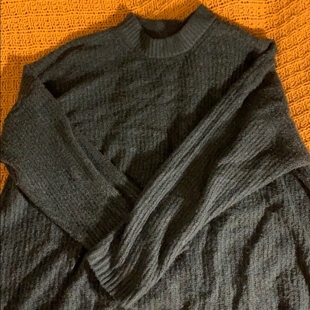 Green American eagle sweater